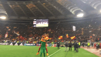 champions league party GIF by AS Roma