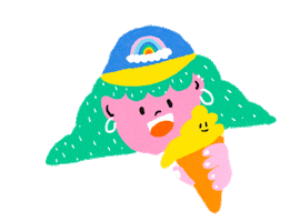 Summer Rainbow Sticker