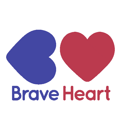 Brave Heart Sticker