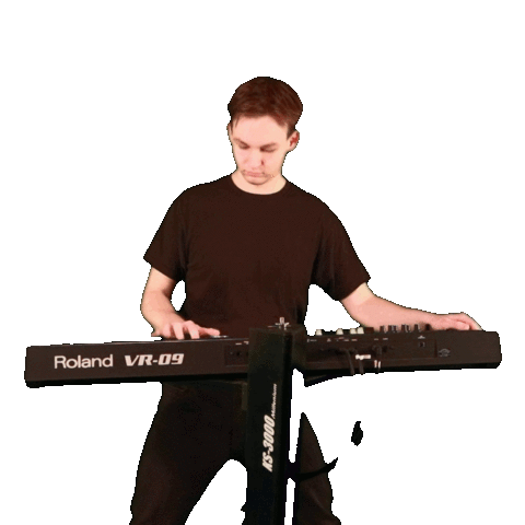 Keyboard Player Keyboardist Sticker