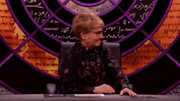 high five quite interesting GIF by The QI Elves