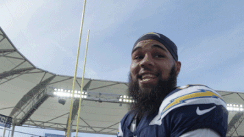 Happy Keenan Allen GIF by Los Angeles Chargers