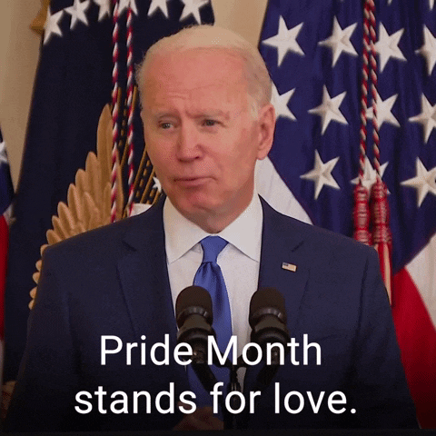 Love Is Love Democrat GIF by Joe Biden