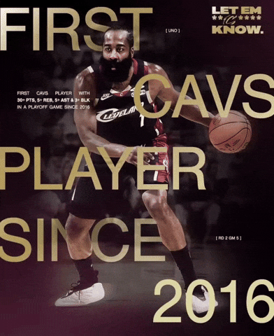 Harden Cleveland Cavaliers GIF