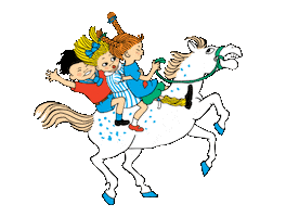 Pippi Longstocking Sticker by Astrid Lindgren Official