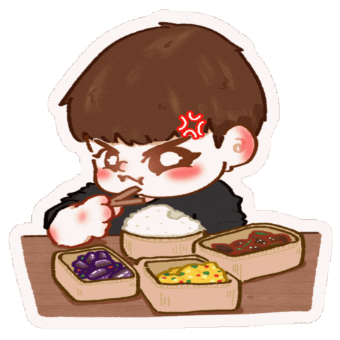 Excited Angry Sticker