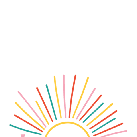 Herecomesthesun Sticker by Panda Gives