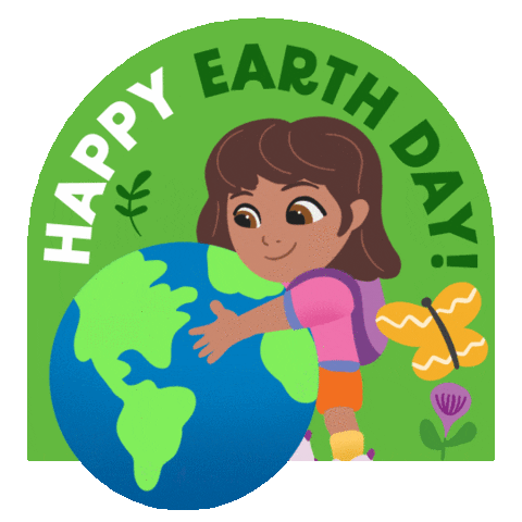 Dora The Explorer Earth Day Sticker by Nick Jr