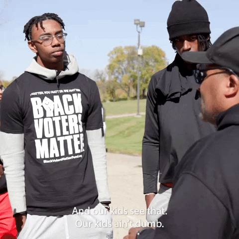 Black Voters Vote GIF by Black Voters Matter Fund