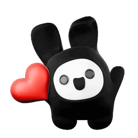 I Love You Hearts Sticker