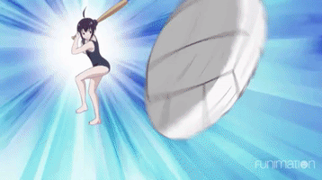 beach volleyball competition GIF by Funimation