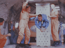 flying zero gravity GIF by US National Archives