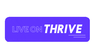 Live On Thrive Sticker by thrivenow