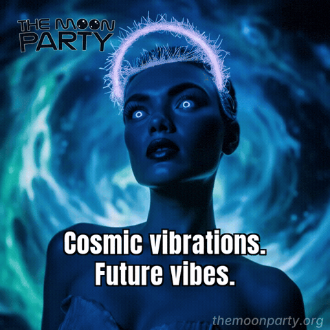 Mood Vibrations GIF by The Moon Party