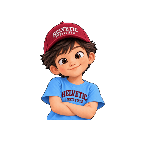 Helvetic Sticker