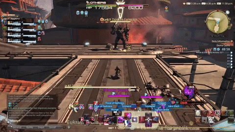 Pulling 3 packs of enemies at once in Doma Castle