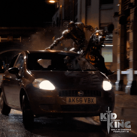 texting and driving car crash GIF by 20th Century Fox