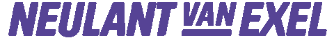 Neulant van Exel Sticker