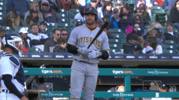 francisco cervelli at bat GIF by MLB