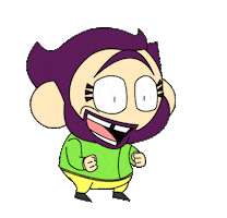 Happy Jump Sticker