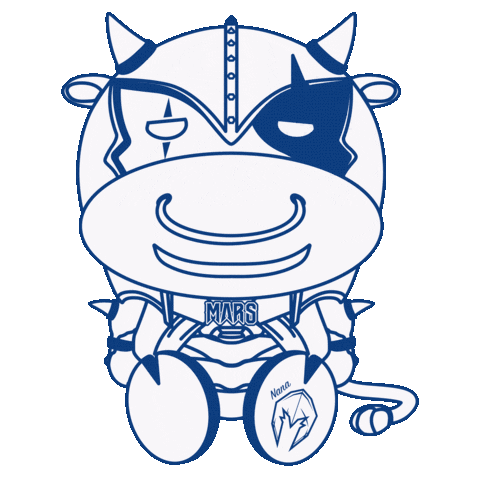 Mars Nana Sticker