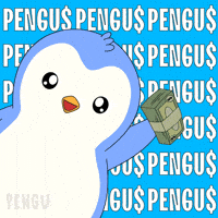 Retire I Love Money GIF by Pudgy Penguins