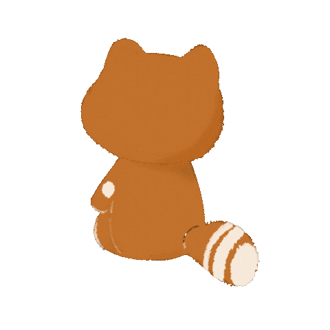 Cat Illustration Sticker