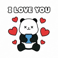 I Love You GIF by Kanpai Pandas