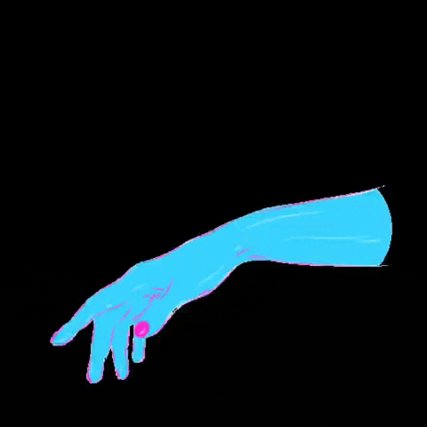 Cinthiecitas hand hands azul mano GIF