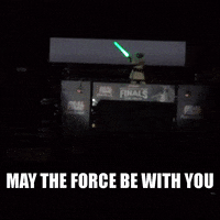 Star Wars May The Force Be With You Gif By Professional Bull Riders Pbr Find Share On Giphy