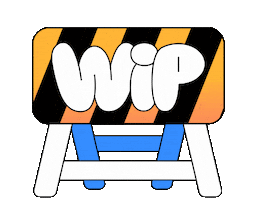 Work In Progress Sticker by TheLittleLabs