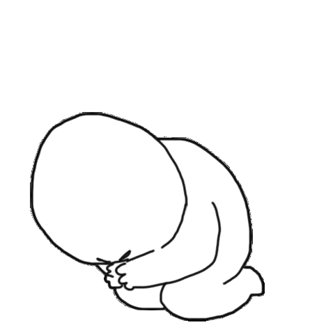 Blessings Begging Sticker