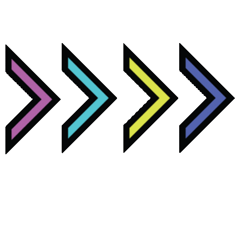 Driven By Colors Sticker