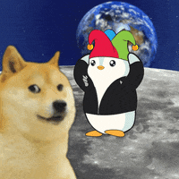 To The Moon Dancing GIF by Pudgy Memez