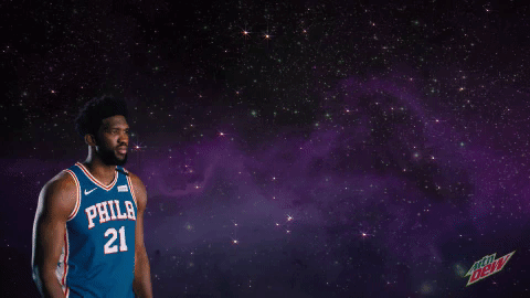 Joel Embiid Nba GIF by Mountain Dew - Find & Share on GIPHY