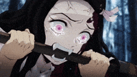 ArtStation - Twitch animated emotes demon slayer cute nezuko hype