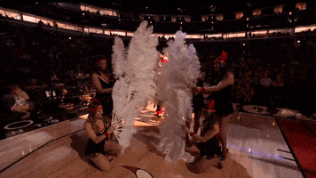 Walking In Benny The Bull GIF by Chicago Bulls