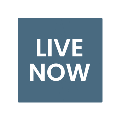 Live Now Sticker by Team Steady
