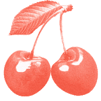 Cherries Sticker by Khrma