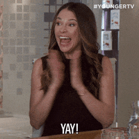 Yay GIF by YoungerTV