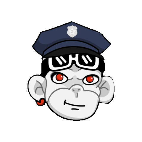 Bad Cop Emoji Sticker by Zhot Shotz