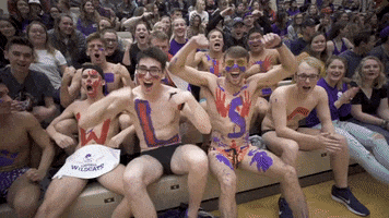 Cheering Swimming GIF by Linfield College