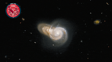 Dance Galaxy GIF by ESA/Hubble Space Telescope