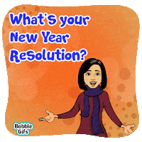 New Year Party GIF by Bobble