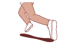 Run Running Sticker by zneesma