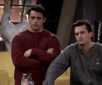 10 Classic Friends GIFs, Courtesy of Joey and Chandler
