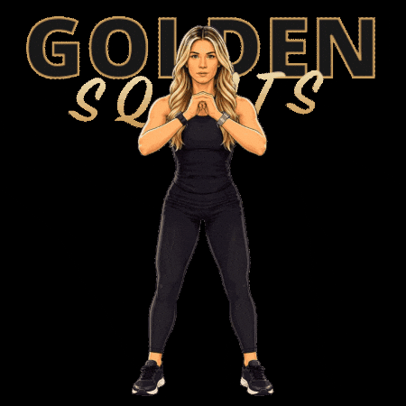 Squat GIF by GOLDEN Sports-Apps