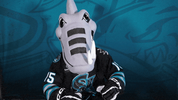 Heart Love GIF by San Jose Barracuda