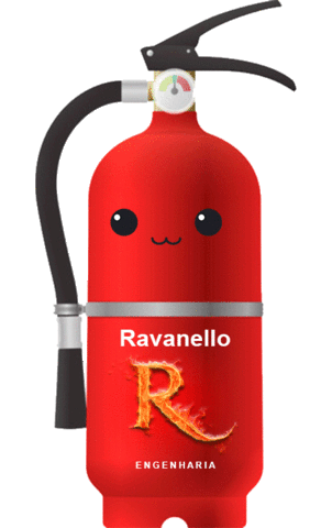 Extintor Smile Sticker by Ravanello Engenharia