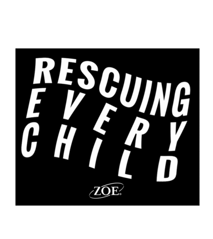 Rescue Trafficking Sticker by ZOE International
